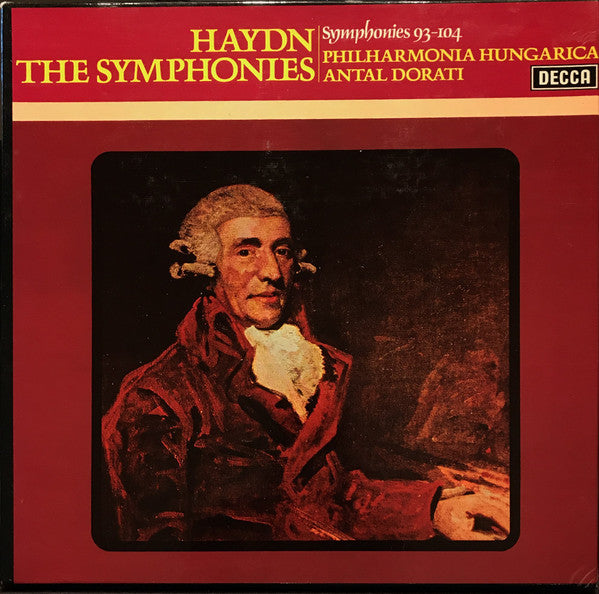 Joseph Haydn - Philharmonia Hungarica, Antal Dorati : Symphonies 93 - 104 (6xLP + Box)