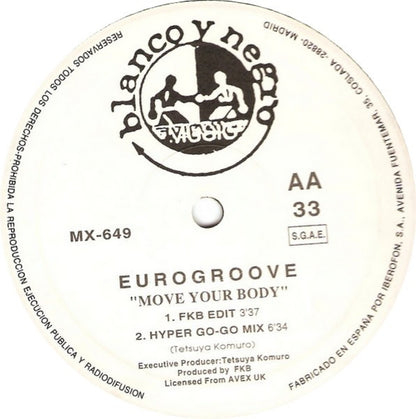 Eurogroove : Move Your Body (12")