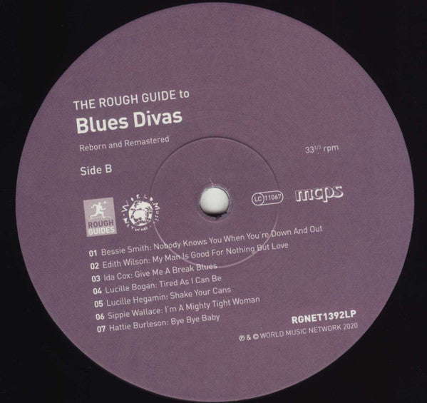 Various : The Rough Guide To Blues Divas (Reborn And Remastered) (LP, Comp, Ltd, RM)