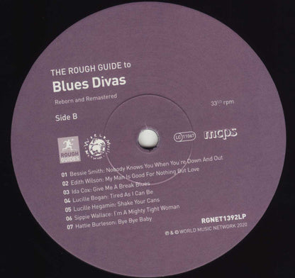 Various : The Rough Guide To Blues Divas (Reborn And Remastered) (LP, Comp, Ltd, RM)