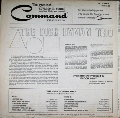 The Dick Hyman Trio : The Dick Hyman Trio (LP, Album, Gat)