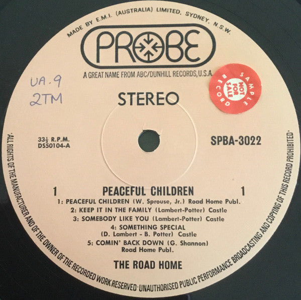 The Road Home : Peaceful Children (LP, Album)
