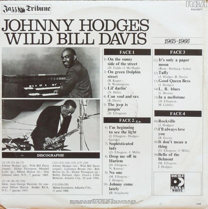 Johnny Hodges, Wild Bill Davis : Johnny Hodges, Wild Bill Davis Volume 1 - 2 / 1965 - 1966 (2xLP, Album, Comp)