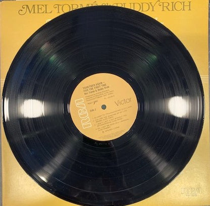 Mel Tormé & Buddy Rich : Together Again-For The First Time (LP, Album)