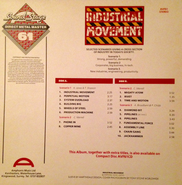 Various : Industrial Movement (LP, Album)