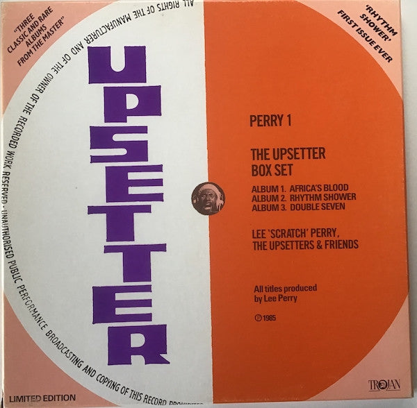 Lee 'Scratch' Perry*, The Upsetters & Friends* : The Upsetter Box Set (3xLP, Album, Orl + Box, Comp, Ltd, No )