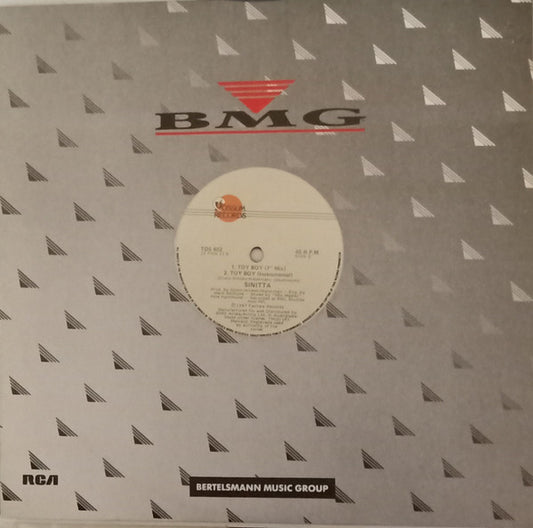 Sinitta : Toy Boy (12", Single)