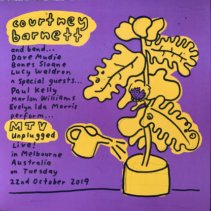 Courtney Barnett : MTV Unplugged (Live In Melbourne) (LP, Album, Aqu)