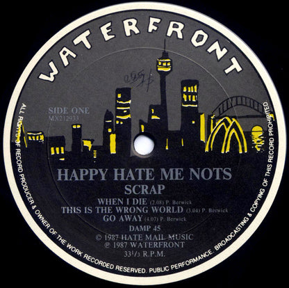 Happy Hate Me Nots : Scrap (12", EP)