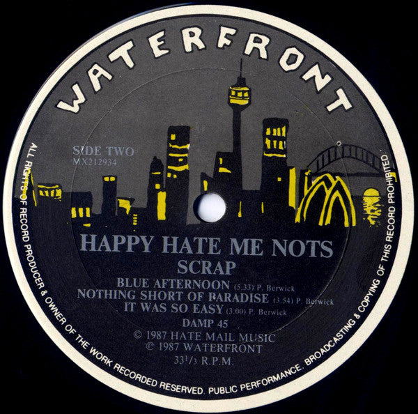 Happy Hate Me Nots : Scrap (12", EP)