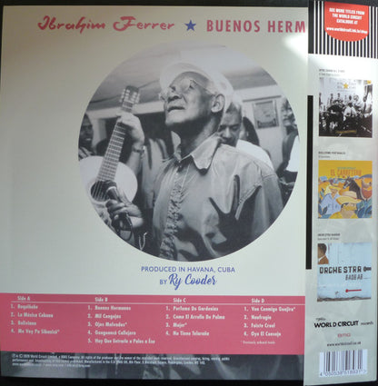Ibrahim Ferrer : Buenos Hermanos (2xLP, Album, RE, RM, S/Edition)