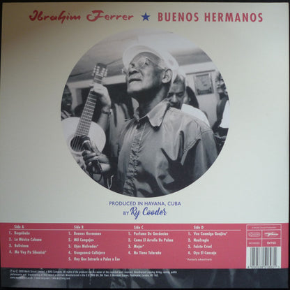 Ibrahim Ferrer : Buenos Hermanos (2xLP, Album, RE, RM, S/Edition)