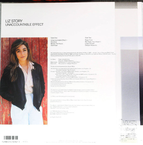 Liz Story : Unaccountable Effect (LP)