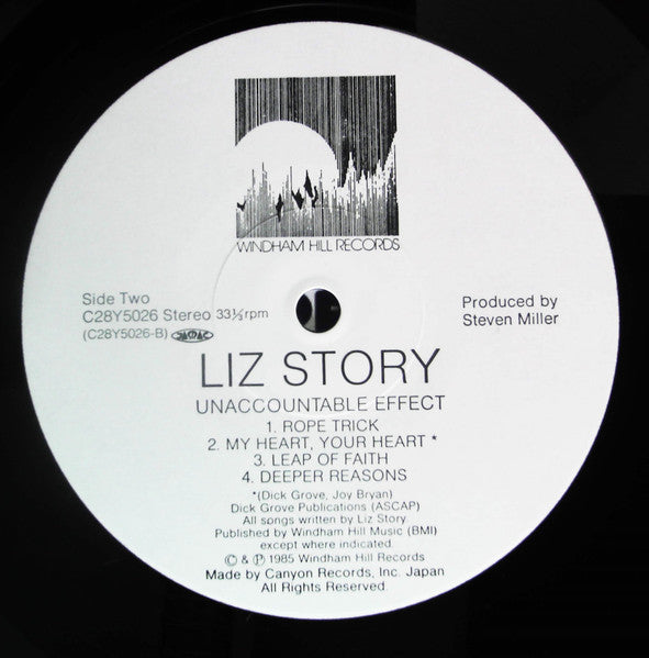 Liz Story : Unaccountable Effect (LP)