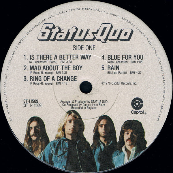 Status Quo : Status Quo  (LP, Album)