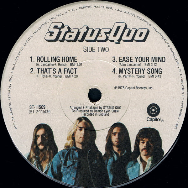 Status Quo : Status Quo  (LP, Album)
