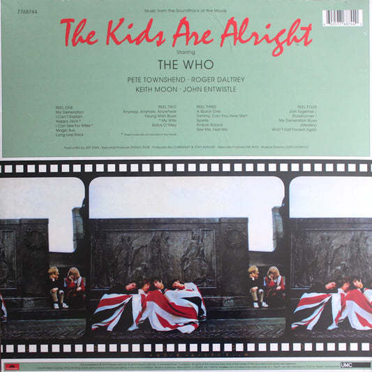 The Who : The Kids Are Alright (Music From The Soundtrack Of The Movie) (2xLP, Album, RE)