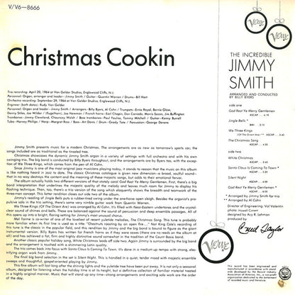 Jimmy Smith : Christmas Cookin' (LP, Album)