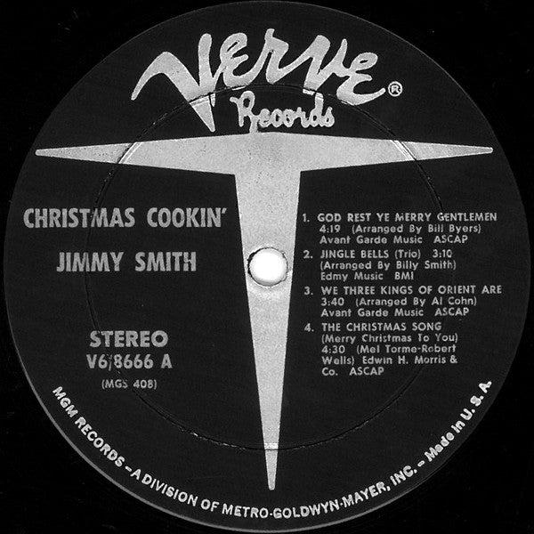 Jimmy Smith : Christmas Cookin' (LP, Album)
