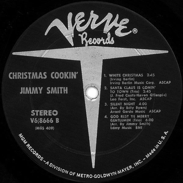 Jimmy Smith : Christmas Cookin' (LP, Album)