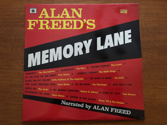 Various : Alan Freed's Memory Lane (LP, Comp, RE)