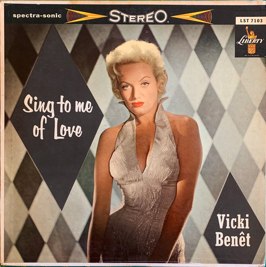 Vicki Benet : Sing To Me Of Love (LP, Album, RP)
