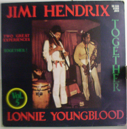 Jimi Hendrix - Lonnie Youngblood : Together (Vol. 5) (LP, RE)