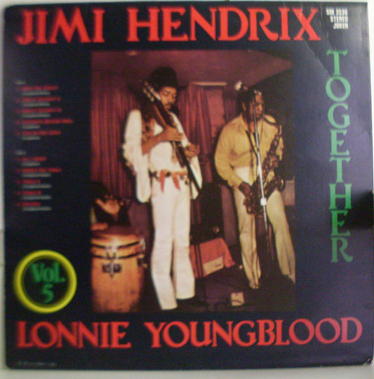 Jimi Hendrix - Lonnie Youngblood : Together (Vol. 5) (LP, RE)