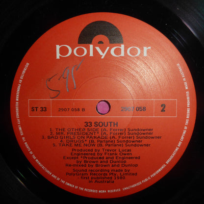 33 South : 33 South (LP)