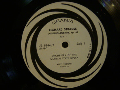 Richard Strauss, Bayerisches Staatsorchester, Kurt Eichhorn, Staatskapelle Dresden, Rudolf Kempe, Bavaria-Sinfonie-Orchester, Kurt Graunke : Josephslegende, Op. 63 /  Rosenkavalier Prelude Act 1, Prelude Act 3 / Festmarsch, Op. 1 (2xLP)