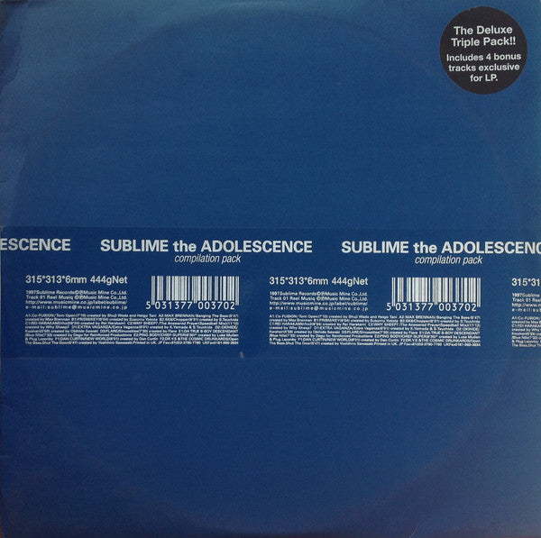 Various : Sublime The Adolescence (3x12", Comp)