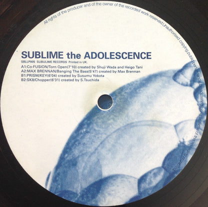 Various : Sublime The Adolescence (3x12", Comp)