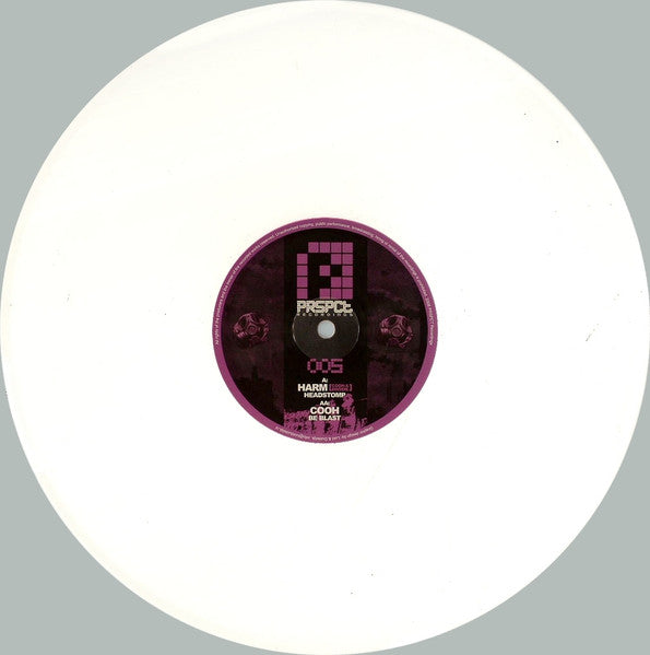 Harm (6) / Cooh : Head Stomp /  Be Blast (12", Whi)