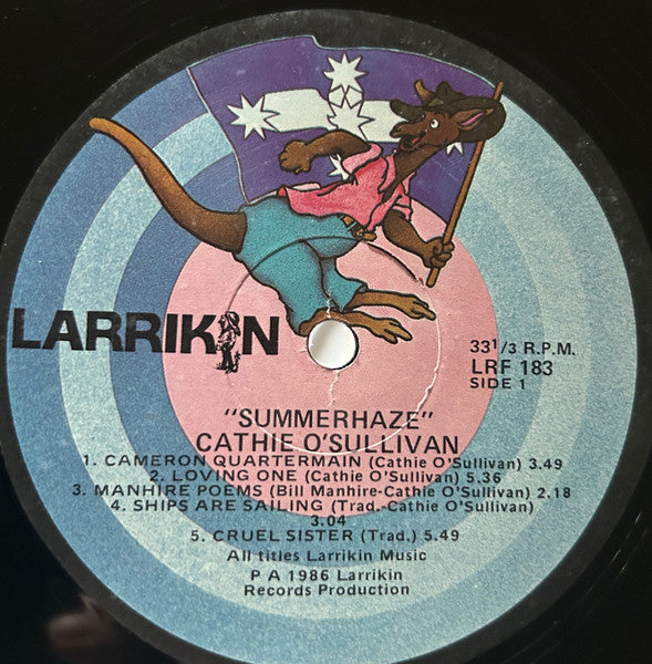 Cathie O'Sullivan, Summerhaze : Summerhaze (LP, Kan)
