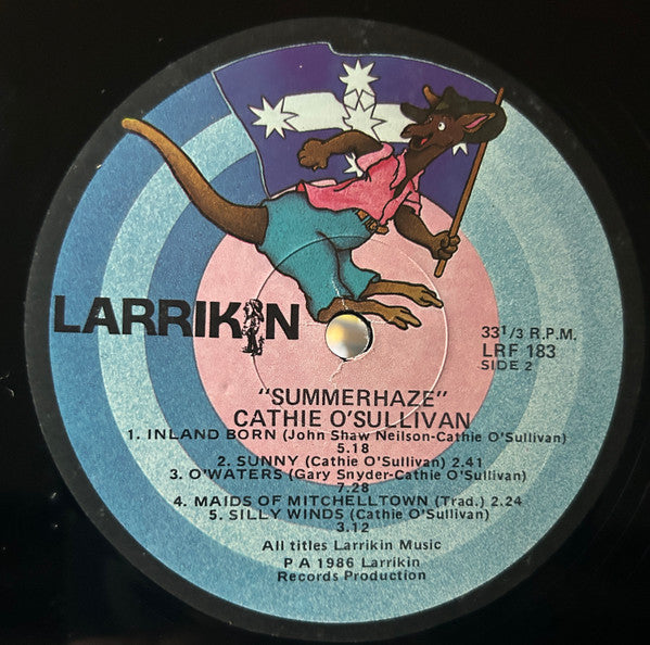 Cathie O'Sullivan, Summerhaze : Summerhaze (LP, Kan)