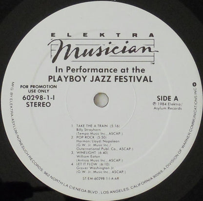 Various : In Performance At The Playboy Jazz Festival (2xLP, Promo, All)