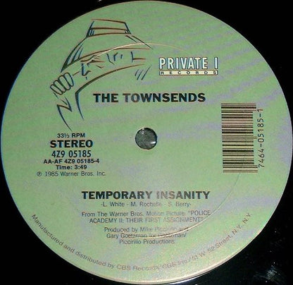 The Townsends : Temporary Insanity (12")