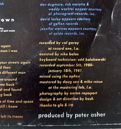 James Taylor (2) : Dad Loves His Work (LP, Album)