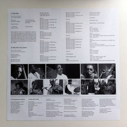 Horace Tapscott With The Pan-Afrikan Peoples Arkestra And The Voice Of UGMAA : Live At LACMA, 1998 (LP, Ltd, 180)