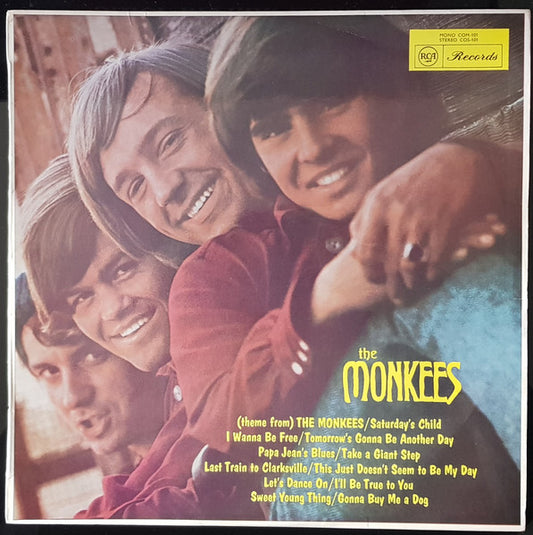 The Monkees : The Monkees (LP, Album, Mono, Scr)