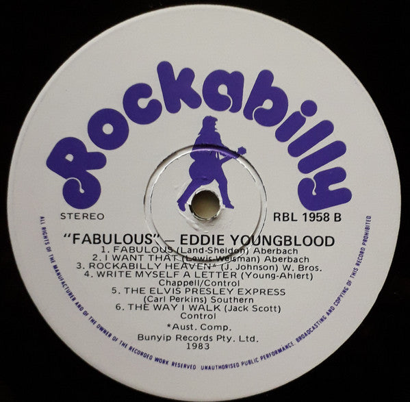Eddie Youngblood (2) : Fabulous (LP)
