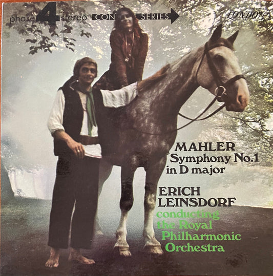 Gustav Mahler – Erich Leinsdorf Conducting The Royal Philharmonic Orchestra : Symphony No.1 In D Major (LP, Album)