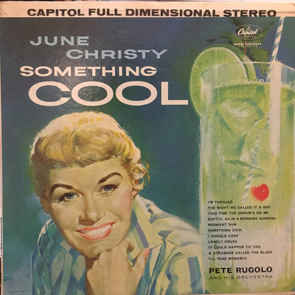June Christy : Something Cool (LP, Album, RE, RP, Scr)