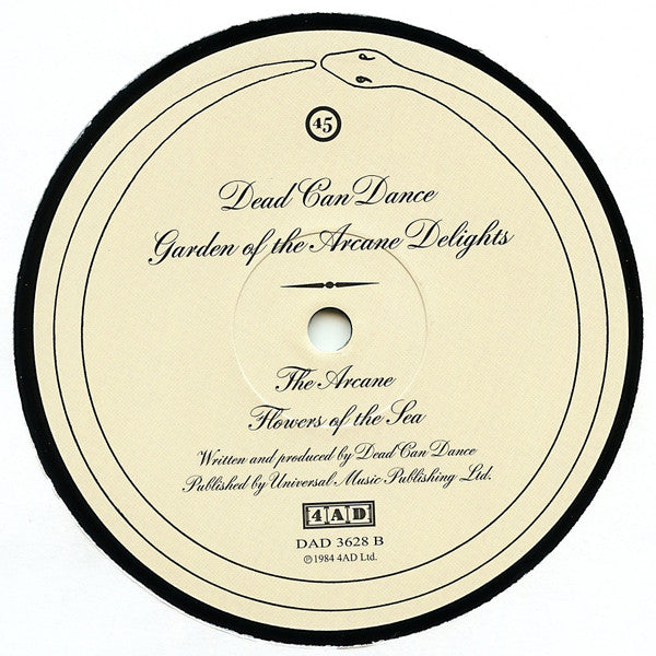 Dead Can Dance : Garden Of The Arcane Delights • John Peel Sessions (12", EP + LP + Comp, RE, RP)