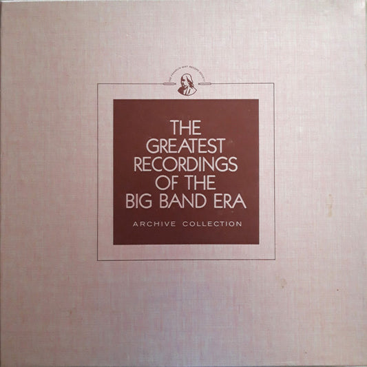 Bob Crosby And His Orchestra, Fred Waring & The Pennsylvanians, Noble Sissle And His Orchestra, Buddy Rich And His Orchestra, The Mills Blue Rhythm Band, Lucky Millinder, Russ Morgan (2) : The Greatest Recordings Of The Big Band Era 85/86/87/88 (4xLP, Comp, Mono, Red)