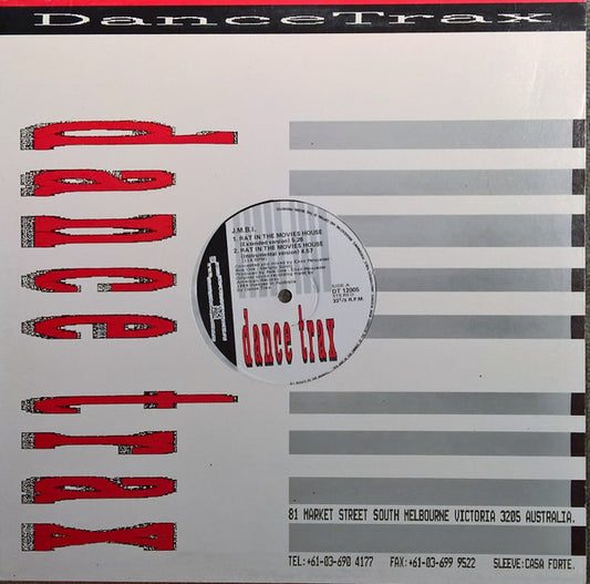 J.M.B.I. : Rat In The Movies House / Snoopy's-Count-House (12")