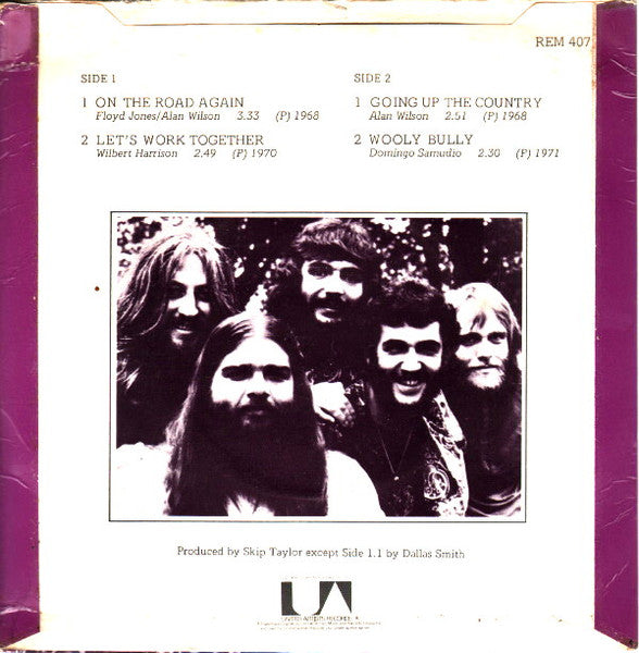 Canned Heat : On The Road Again (7")