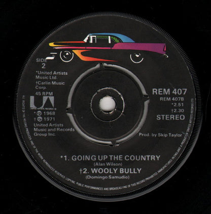 Canned Heat : On The Road Again (7")