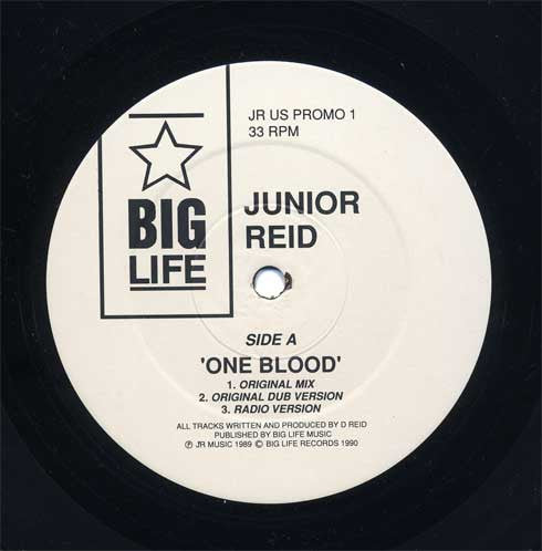Junior Reid : One Blood (12", Promo)