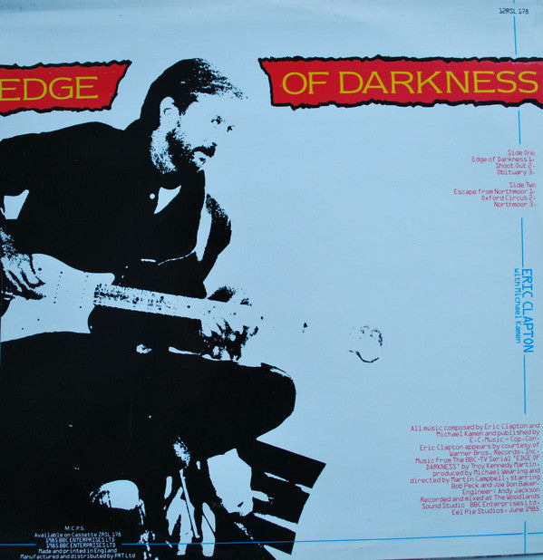 Eric Clapton With Michael Kamen : Edge Of Darkness (12", MiniAlbum)